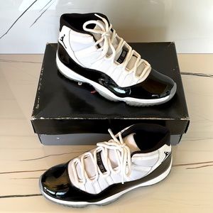 Air Jordan Retro 11 White/Black Concord 378037 100 Size: 13